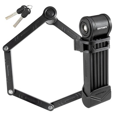 Kryptonite Keeper 510 Folding Bike Lock, Compact Lightweight High Security Anti-