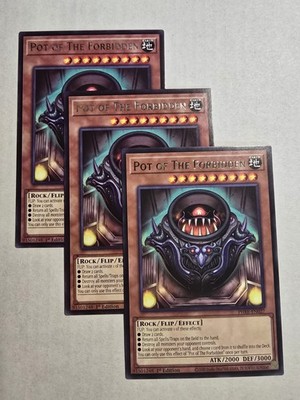 yugioh pot of the forbidden deck Amazon.com: YU-GI-OH! - Pot of Greed (YGLD-ENB26) - Yugi's Legendary Decks  - 1st Edition