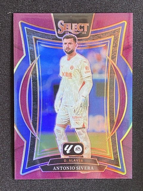 Antonio Sivera 2024-25 Panini Select La Liga Terrace  Purple Prizm  /99 #75