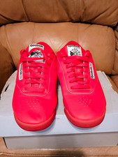 Reebok Women's Classics Lace Up Sneaker Princess Red No Box 