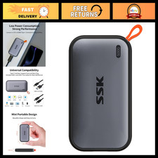 500GB Portable SSD External Hard Drive - USB C, Up to 1050MB/s, Fast Storage