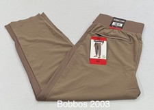 Kirkland Signature Women's Ankle Pants, Tan, Size M
