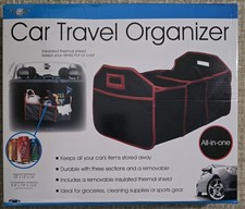 Portable Back Car Storage Organizer For Suv Travel Grocerie Holder Insulated