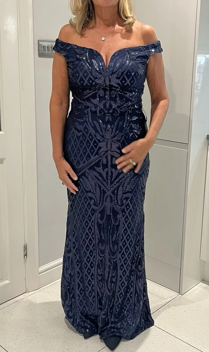 green emerald velvet dress Diamantee Back Dress (Black) Cruise, Formal, Black-Tie, Ball, Prom, We –  Redcarpetdresses.co.uk main image 1