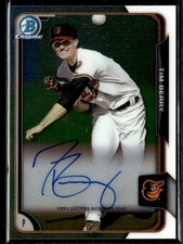 2015 Bowman Tim Berry Chrome Prospect Autographs HSC