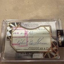 2022 Diamond Icons Bobby Thompson Cut Auto /4