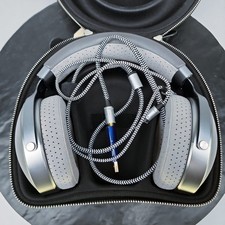 Focal Clear Open-Back Over-Ear Headphones Silver Audiophile Reference w/Case🎧