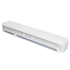 Refillable Plastic Wrap Dispenser with Slide Cutter, Tin Aluminum Foil Dispen...