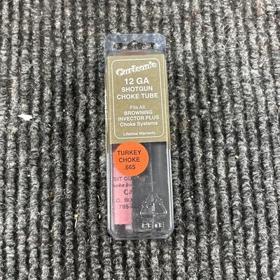 NEW Carlson's 12GA Turkey Choke Tube for Browning Invector Plus  .665