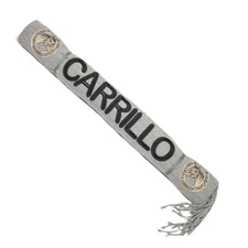 Gray Carrillo Sarape Embroidered Charro Montura