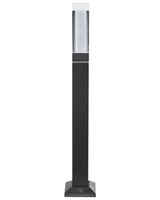 Garten LED Pollerleuchte Aluminium Schwarz AußEnlampe Wegeleuchte 60 Cm Awuna