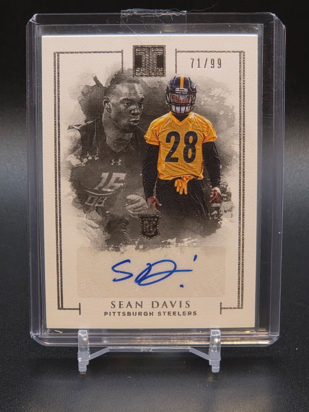 Sean Davis Panini Impeccable #117 Autograph