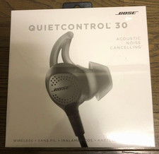 BOSE QuietControl 30 Earbuds Black Wireless Noise Cancelling New  SEALED