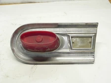 VINTAGE 1958 FORD FAIRLANE INNER TAILLIGHT BEZEL W/ BACKUP LIGHT HOUSING USED