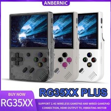 ANBERNIC RG35XX PLUS Retro Handheld Video Game Console 3.5" IPS RG35XX UPGRADE