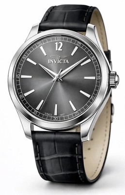 Invicta 43mm Celestial, Leather Band, Water Resistant, Scratch Resistant, #50476