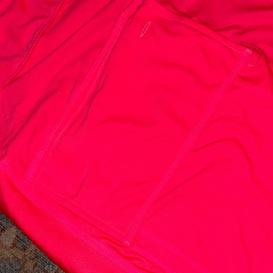 Rapha Джерси с Коротким Рукавом Мужская Размер Маленький Розовый На Молнии Легкий Велоспорт - Изображение 4 из 4