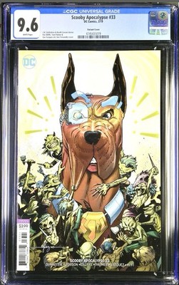 Scooby Apocalypse #33 Cover Cover B Variant Low Print Run DC Comics 2018 CGC 9.6