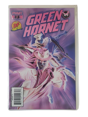GREEN HORNET #1 DF ALEX ROSS NEGATIVE ART VARIANT / COA / DYNAMITE / 2010 SEALED