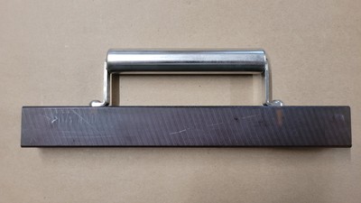 Genuine Ultem 1000-1.5 Polyetherimide Plastic 12'' Pusher Block