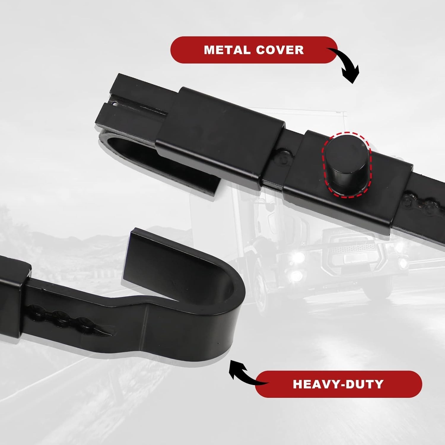 RYANSTAR RACING Adjustable Steel Cargo Door Lock Shipping Container Lock Trai...