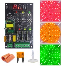 ENDMAN Traffic Light Controller Sequencer with Led 3 RED/YELLOW/GREEN