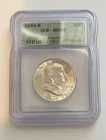 1954-S Franklin HalF Dollar ICG MS65