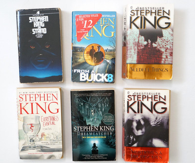Stephen King LOT 6 Books Paperback Stand Dreamcatcher From a Buick 8 Needful Thi