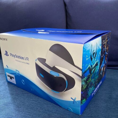 Sony PlayStation CUHJ-16001 PS VR Bundle Virtual Reality For PS4 Game Camera NEW - Afbeelding 1 van 10