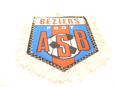 Fanion Ancien Football - AS Béziers - Wimpel Pennant - Très Bon État