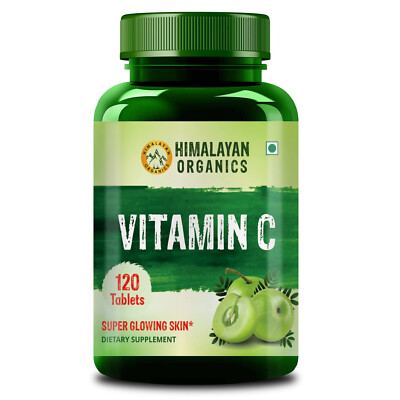 Vitamin C 120Tablets from Natural Fruits Immnunity, Antioxidant & Skin Care