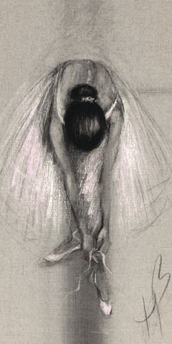 Hazel Bowman Canvas Art Print Range of Ballet Dancer Ballerina Pictures - Picture 5 of 51