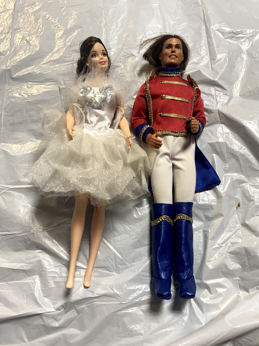 Prince Eric Barbie Nutcracker Doll Megan Ken As Prince Eric In The