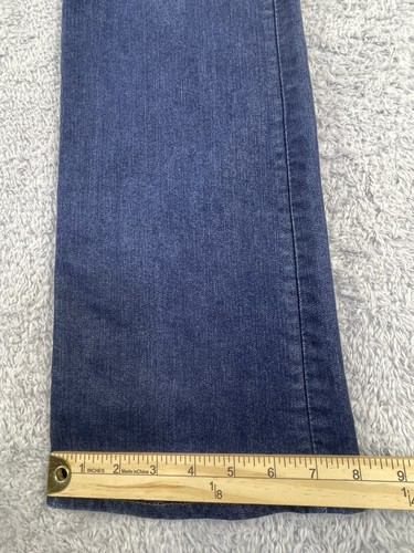 Ann Taylor Women's Denim Modern Fit Jeans Size 0 Dark Wash Straight Leg - Picture 4 of 11