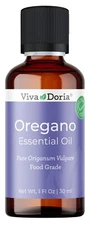 Viva Doria 100% Pure Oregano Essential Oil, Undiluted, Food Grade, 1 fl oz