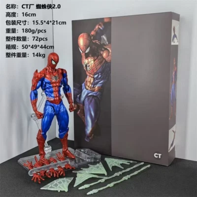 In Stock CT Toys Amazing Yamaguchi Spider-Man Ver. 2.0 Action Figure New in Box