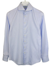 SUITSUPPLY Try On Extra Slim Fit Formal Shirt Men's 37 / 14 1/2 Cutaway Collar