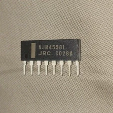 2  pcs NJM4558L  Original JRC  8P SIP IC US STOCK FAST FREE SHIPPING
