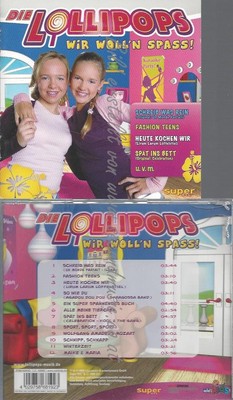 CD--DIE LOLLIPOPS - - -- WIR WOLL'N SPASS!