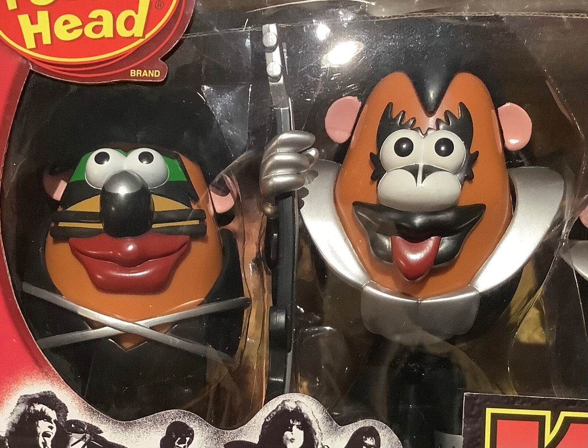 HASBRO MR. POTATO HEAD KISS ROCK BAND BOXED SET BRAND NEW