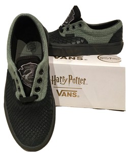 vans preto e verde