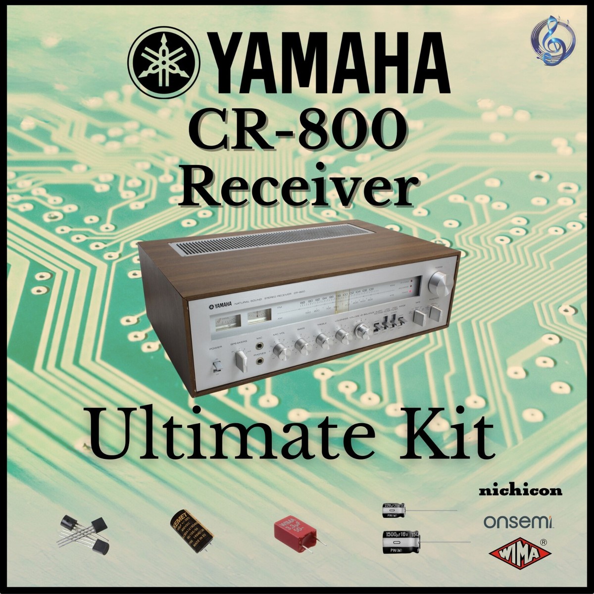 Yamaha CR-800 Receiver Ultimate Upgrade Kit | Genuine Parts