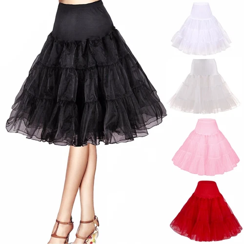 50's Petticoat Underskirt Retro Vintage Swing 1950's Rockabilly-UK-- - Picture 2 of 9