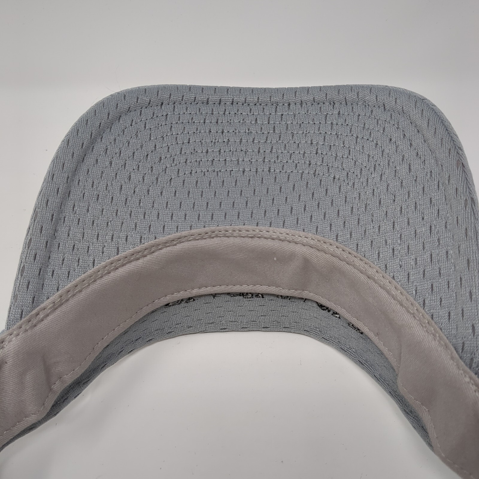 Black Eagle Strapback Sun Visor Hat Gray Small Ad… - image 7