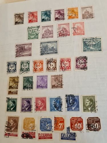 Deutsches Reich gebiete Besetzungen Dicker Blätterposten Sammlung Briefmarken - Imagen 15 de 17