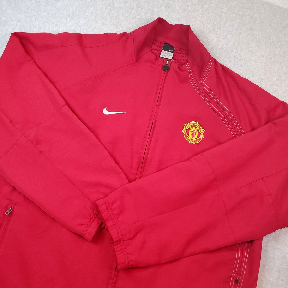 Manchester United Nike Jacket Training Football Track Red