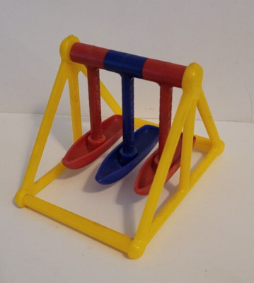 CIRCUS plastic MIDWAY CARNIVAL Swing BOATS RIDE for S GAUGE American Flyer TRAIN