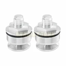 Front Fork Caps Bolts  For Harley FXDI 35 Dyna 35th Ann. Super Glide 2006 49mm