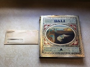 RARE SALVADOR DALI BOOK Autographed Letter Dali museum letter Dalis 3 UNC $1 Lot