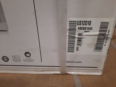 FRIEDRICH- US12D - 12,000 BTU - 115V - THRU-THE-WALL ROOM AIR CONDITIONER